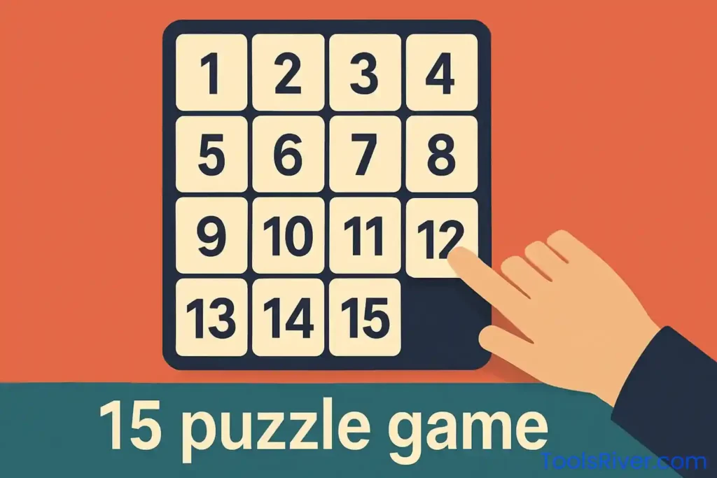 15 puzzle game