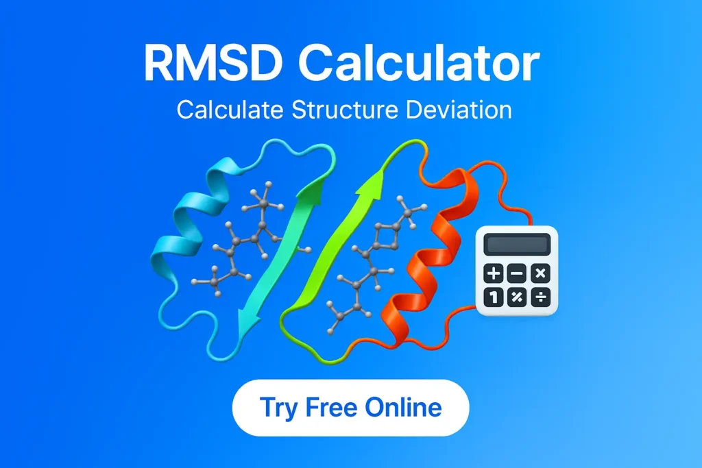 RMSD Calculator Calculate RMSD Between Two Structures