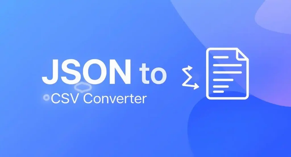 JSON to CSV