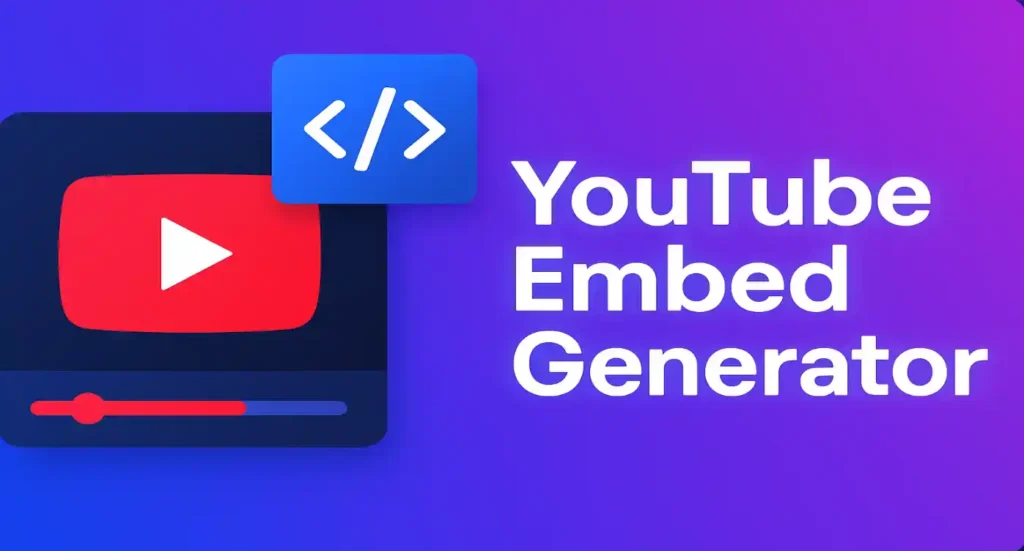 YouTube Embed Code Generator