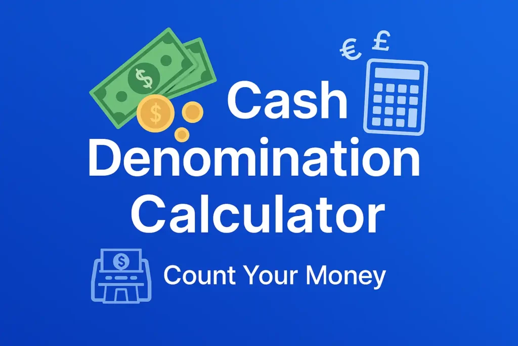 cash denomination calculator