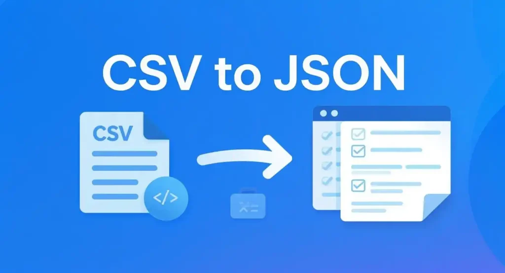 csv to json