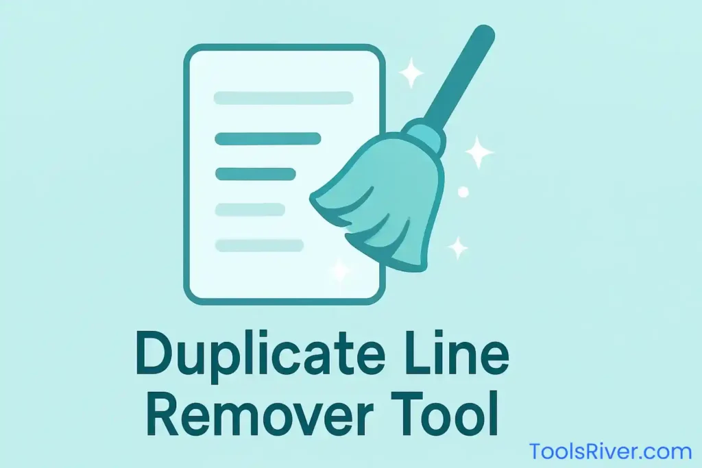 Duplicate Line Remover Tool