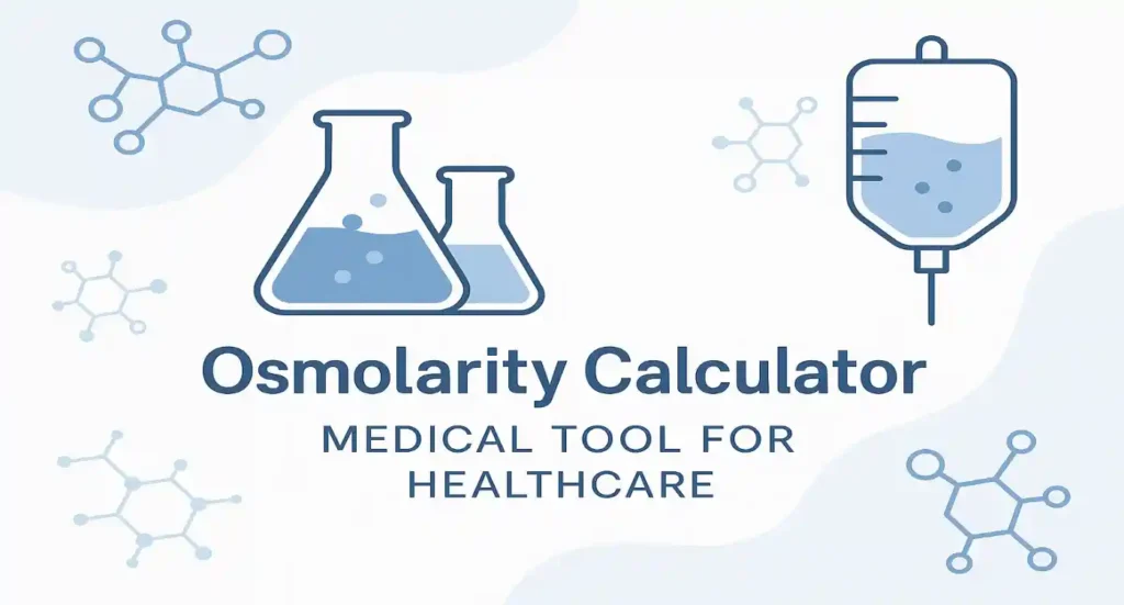 Osmolarity Calculator
