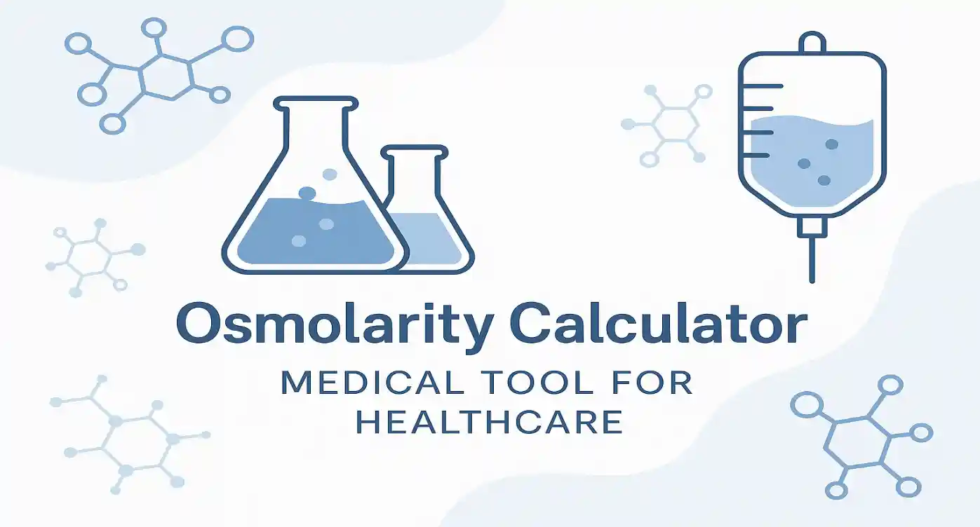 Osmolarity Calculator
