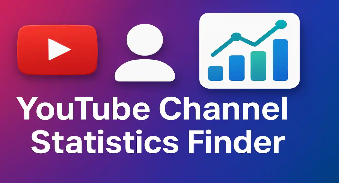 YouTube Channel Statistics Finder