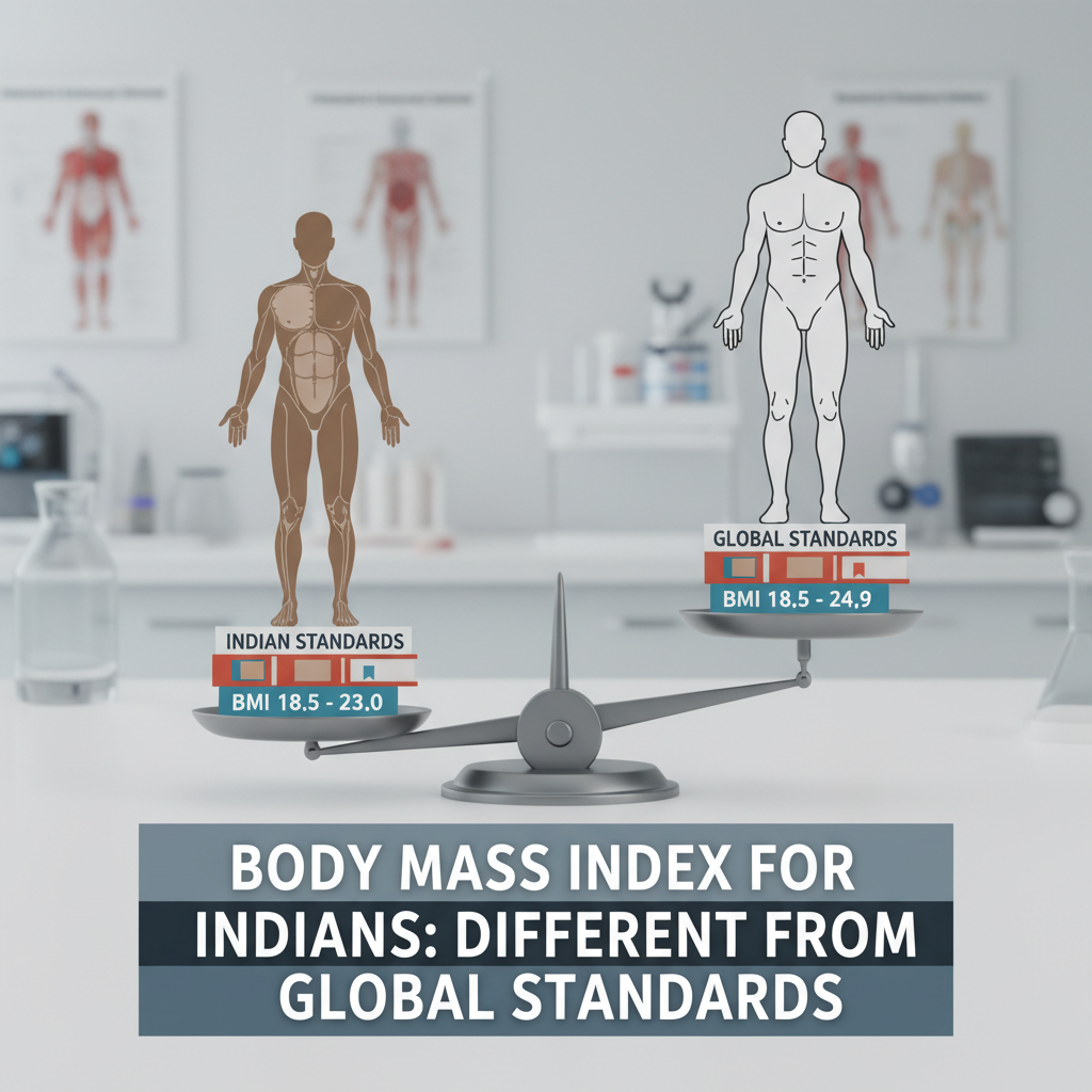 Why the Standard BMI Fails: Understanding the BMI for Indians Different Global Standards