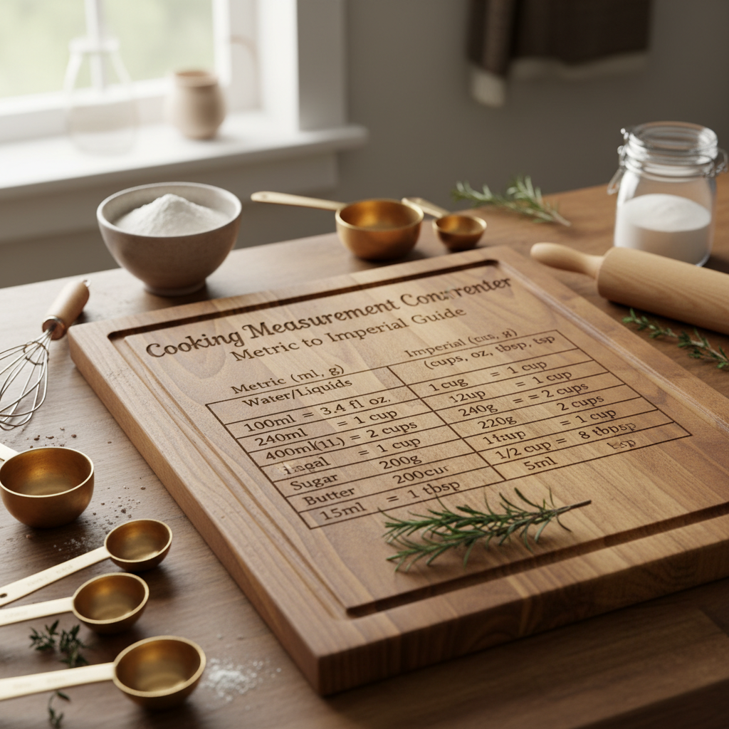 The Essential Cooking Measurement Converter: Metric to Imperial Guide for Indian Kitchens