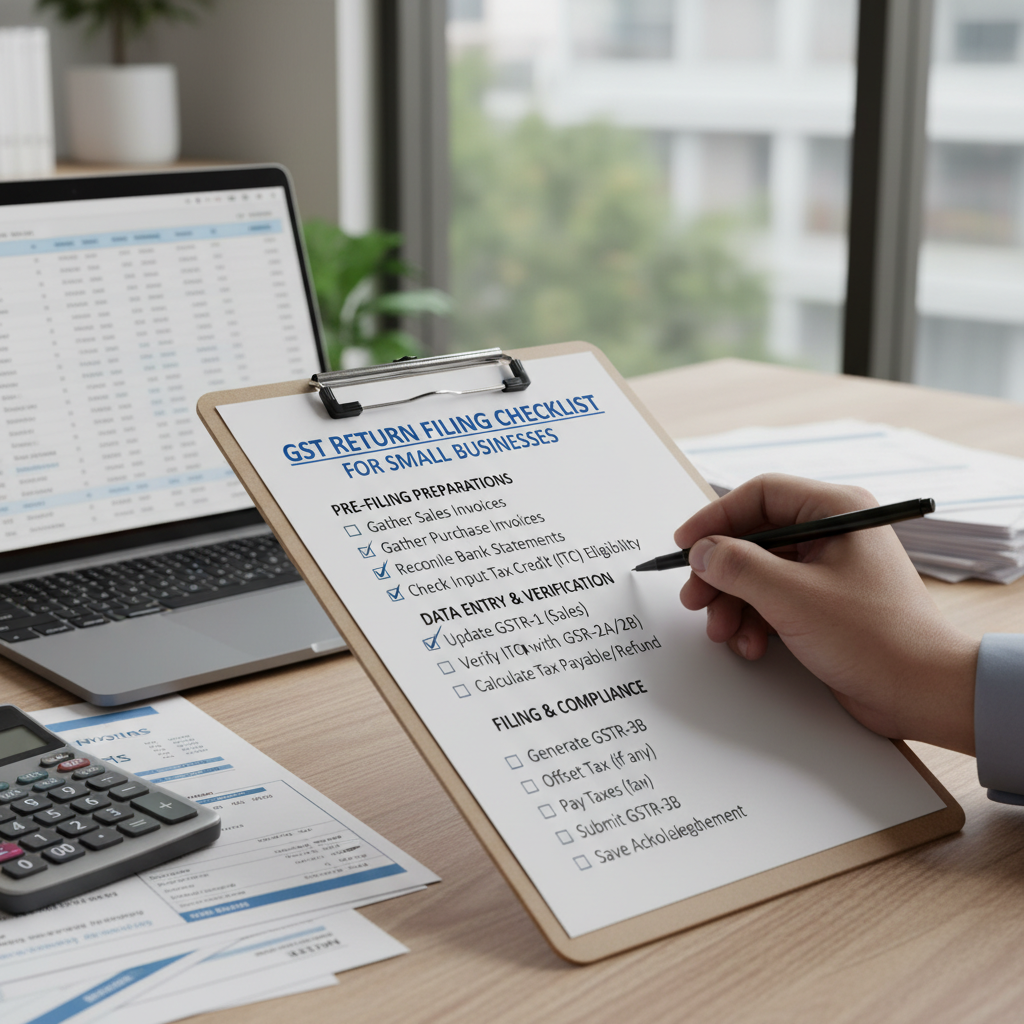 The Comprehensive GST Return Filing Checklist Small Business India Needs to Master Compliance