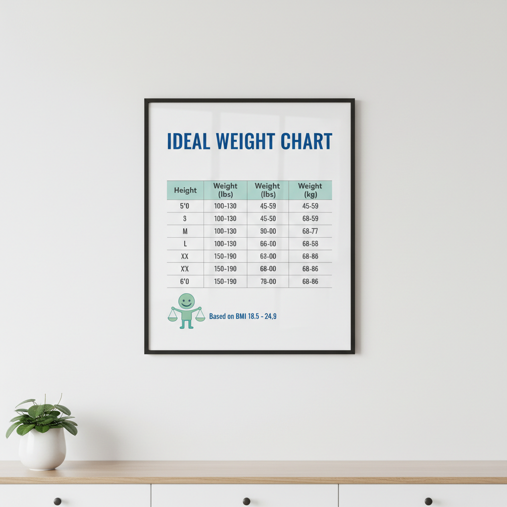 Finding Your Healthy Balance: The Comprehensive ideal weight for height and age chart Guide