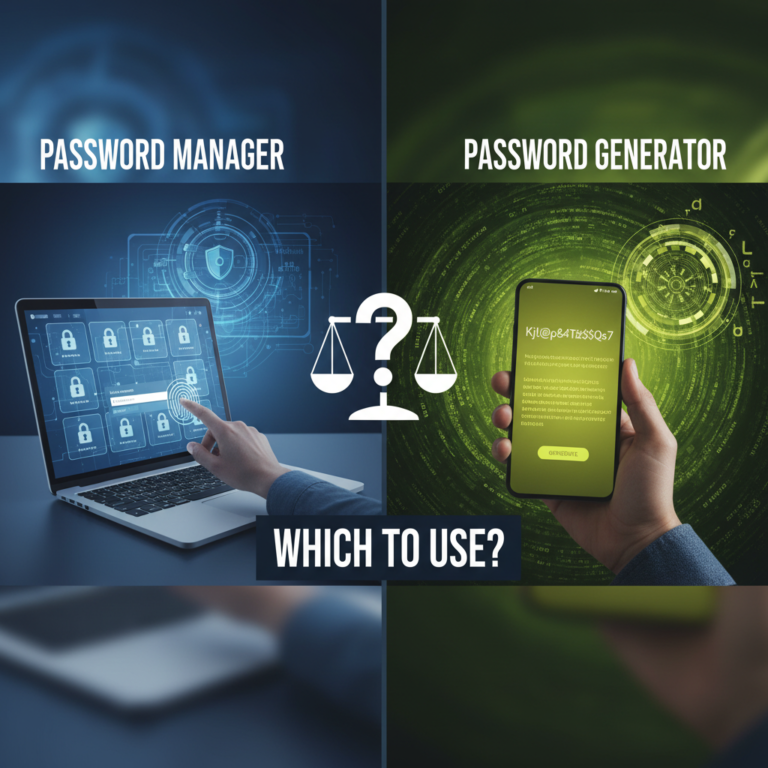 Password Manager vs Password Generator: A Comprehensive Security ...