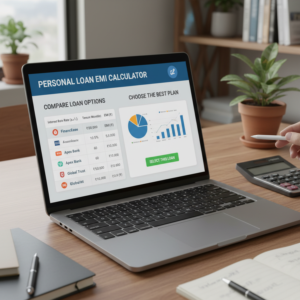 Mastering Your Finances: Personal Loan EMI Calculator Comparison India Guide