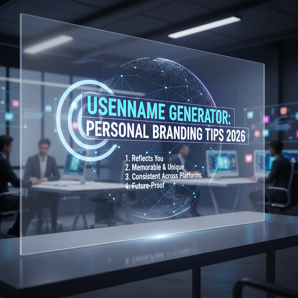 Username Generator: Essential Social Media Branding Tips for 2026 Success