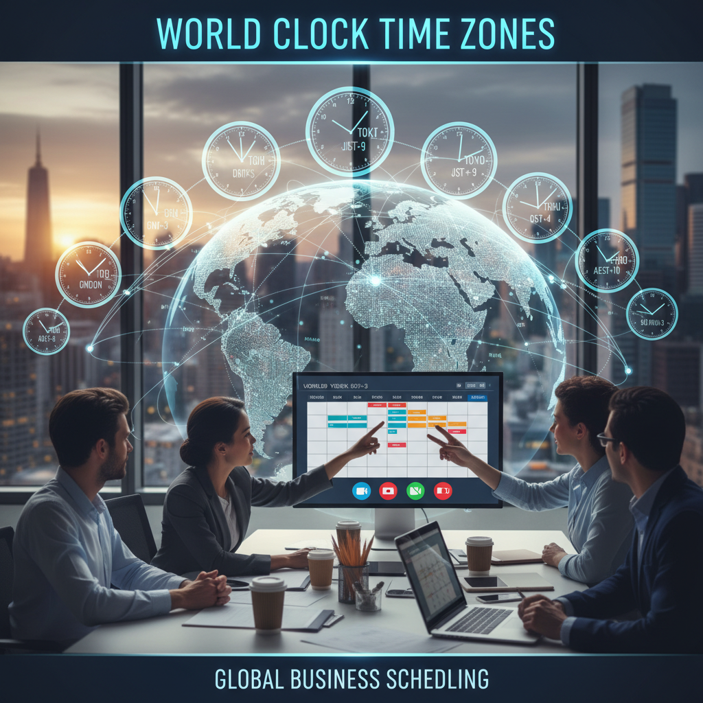 Mastering World Clock Time Zones: Global Business Scheduling for Distributed Teams