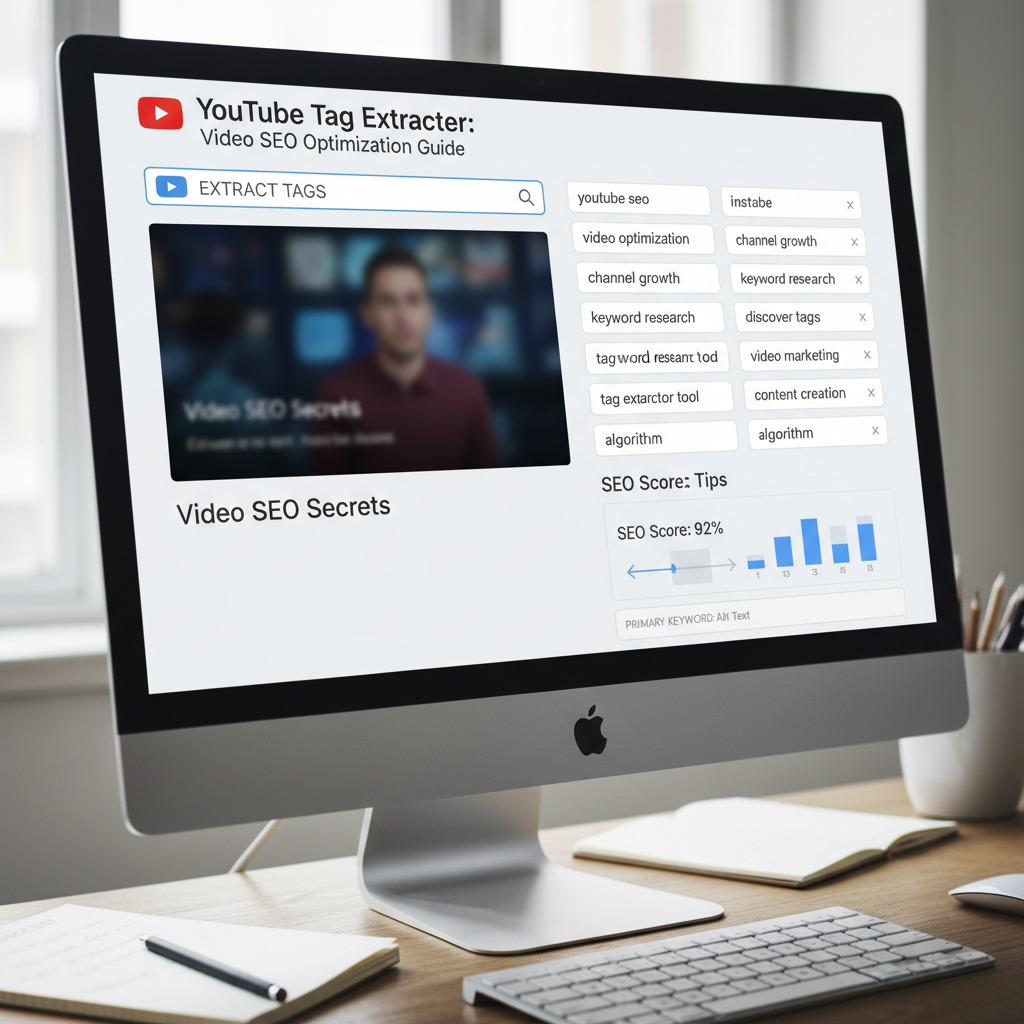 The Ultimate youtube tag extractor video seo guide for Ranking Higher in 2024