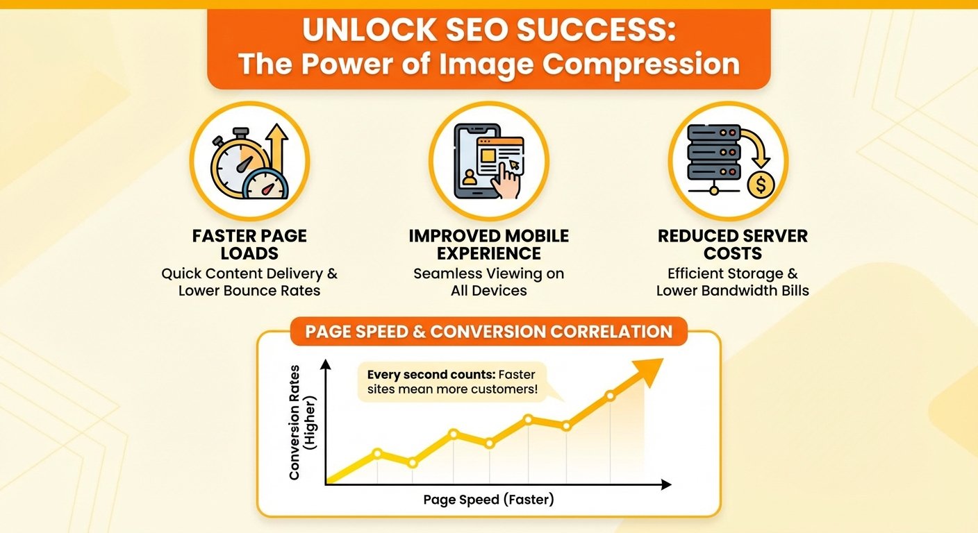 SEO Benefits of Image Compression: Speed, Mobile, and Cost Savings