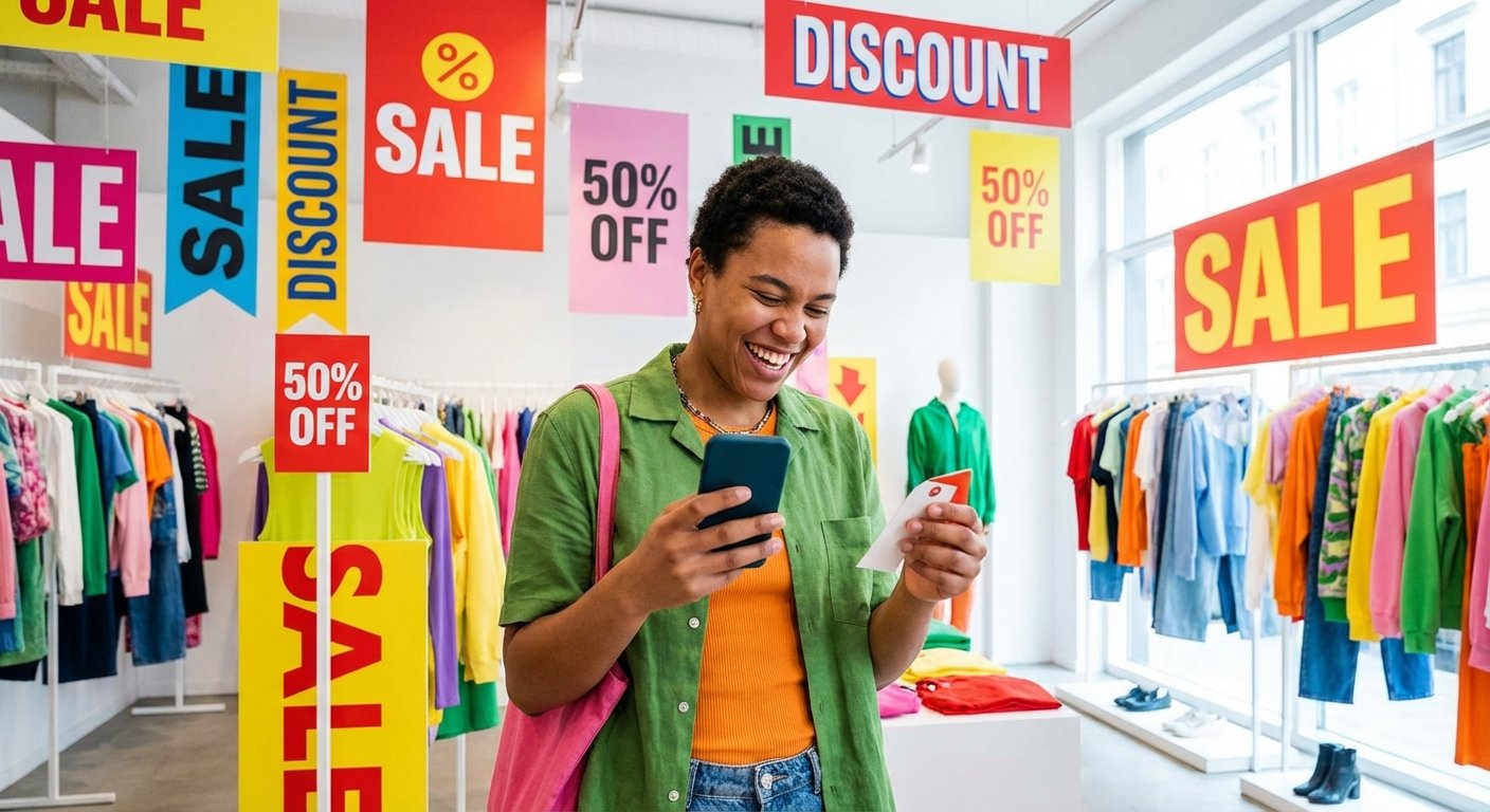Mastering discounts with mental math while shopping