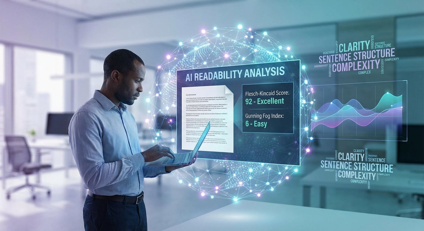 AI-powered readability analysis for content optimization