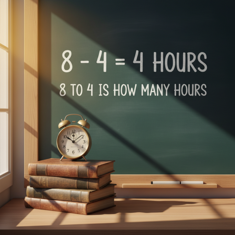 8 to 4 is How Many Hours? The 2026 Guide to Work Time