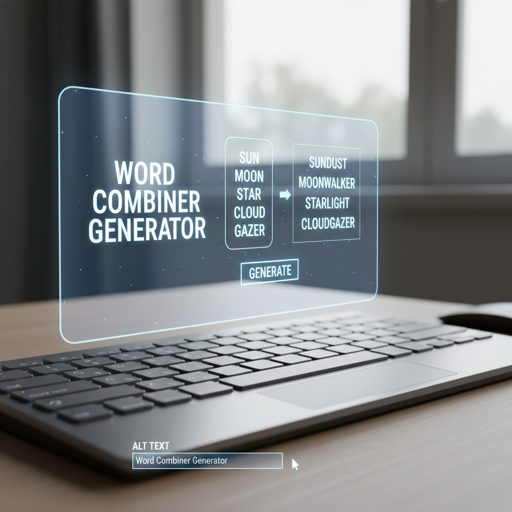 11 Creative Ways a Word Combiner Generator Can Revolutionize Your Branding