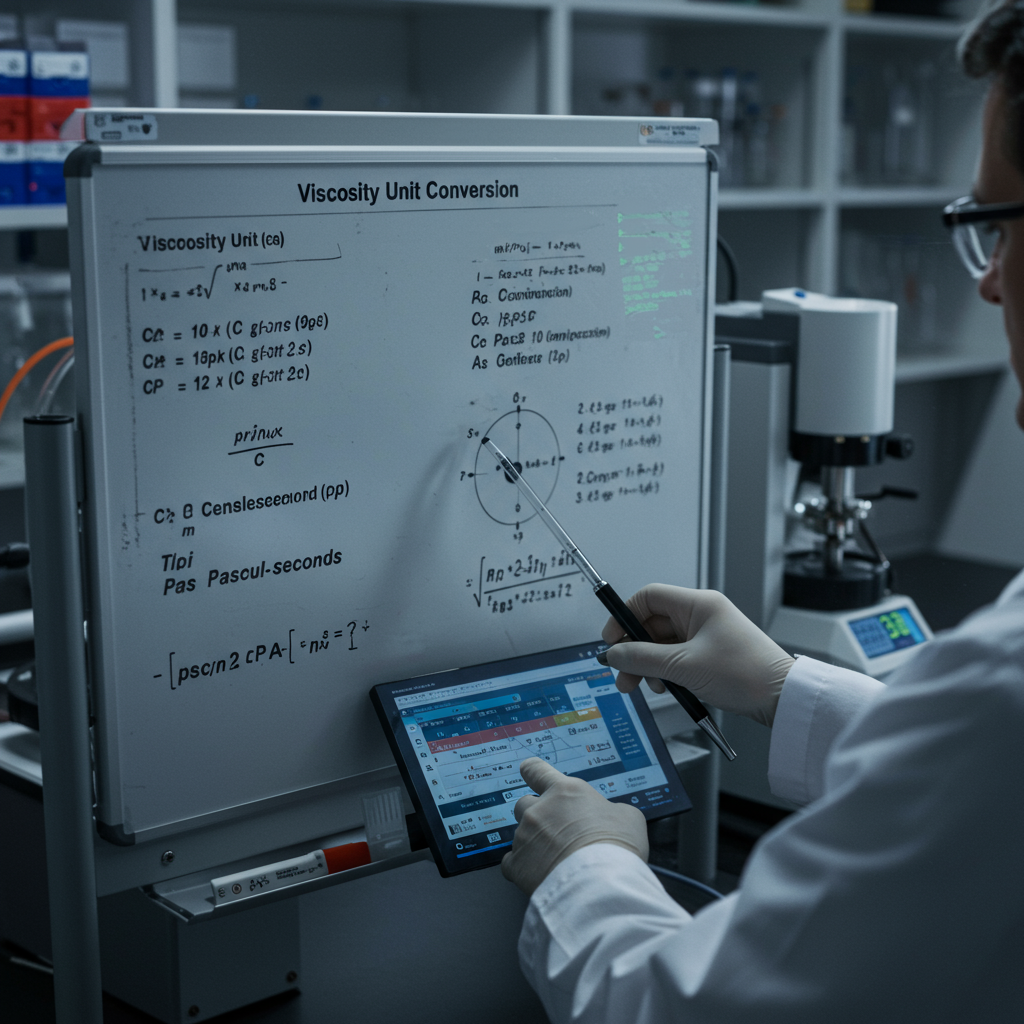 Mastering the Conversion of Viscosity Units: A 7-Step Guide