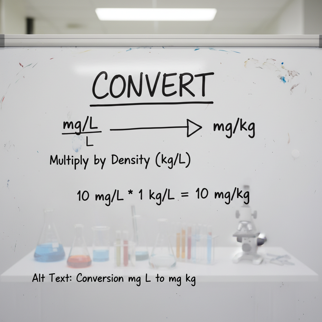 The Ultimate Guide: 5 Steps to Convert mg/L to mg/kg Accurately