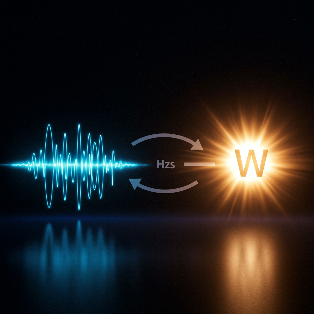 3 Key Ways to Relate Hertz to Watts (And Why You Can't Convert Them)