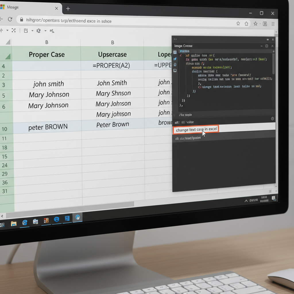 5 Smart Ways: How to Change Text Case in Excel (Beginner to Pro)