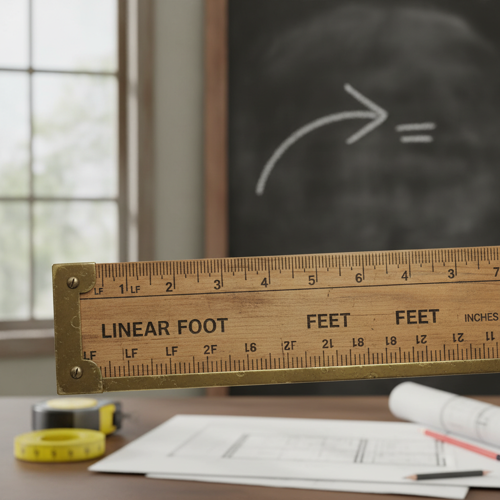 Linear Foot to Feet: The Simple 1-to-1 Conversion Explained for DIY Projects