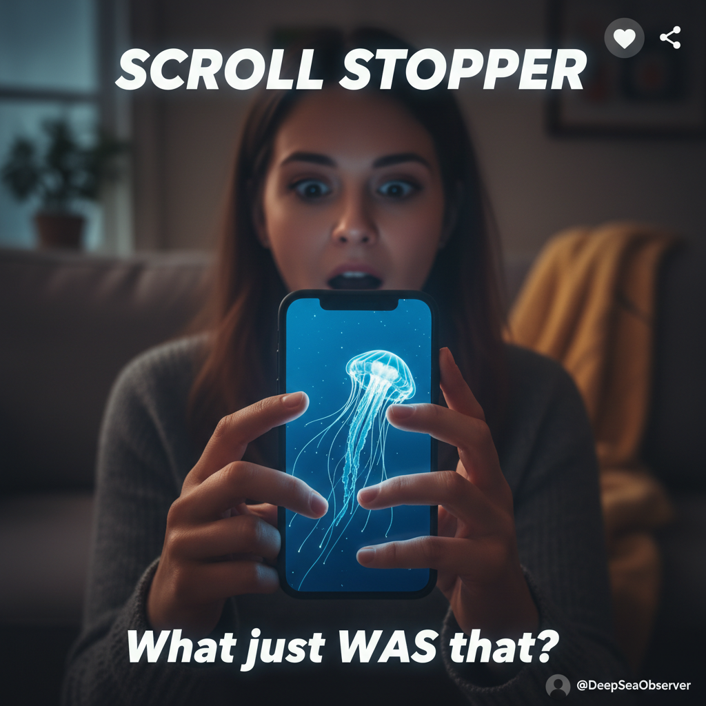 You’re scrolling through your feed, and you stop.