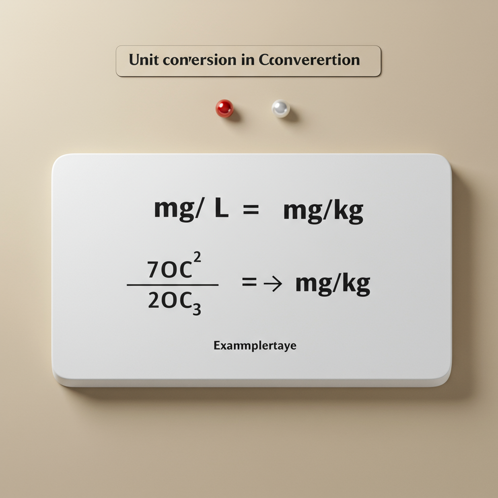 mg/L to mg/kg Conversion: The 2024 Ultimate Guide with 5 Examples