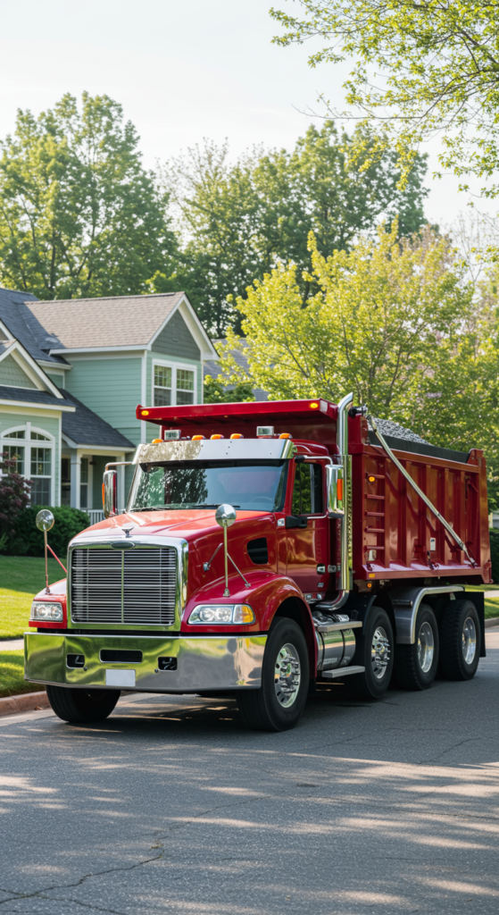 Picture this: The dump truck arrives for your big weekend&hellip;