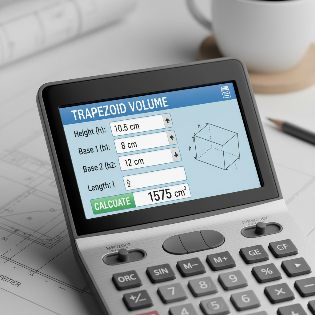 The Ultimate 5-Step Guide to Using a Trapezoid Volume Calculator