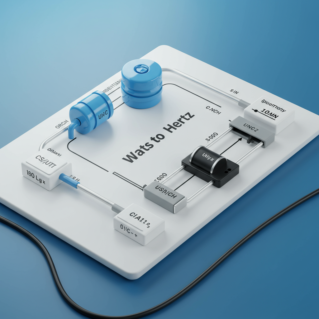 Watts to Hz: The 2024 Guide to Why a Direct Conversion Doesn't Exist