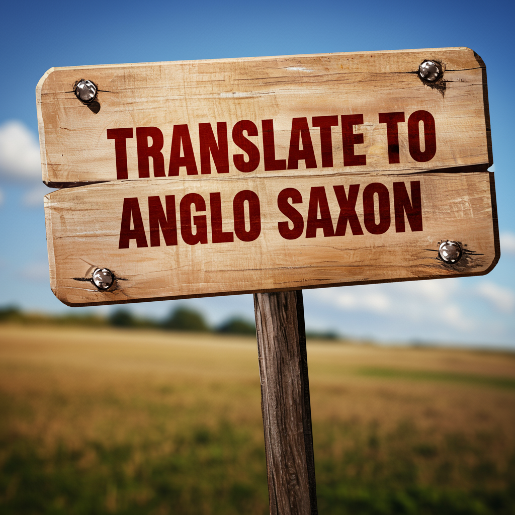 How to Translate to Anglo-Saxon: 3 Expert Methods Revealed